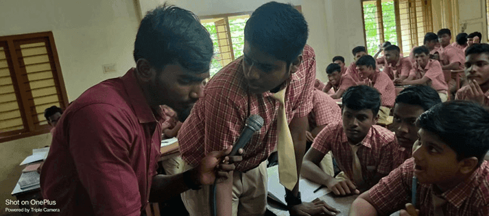 Seminar at Periyar Matriculation Higher Secondary School